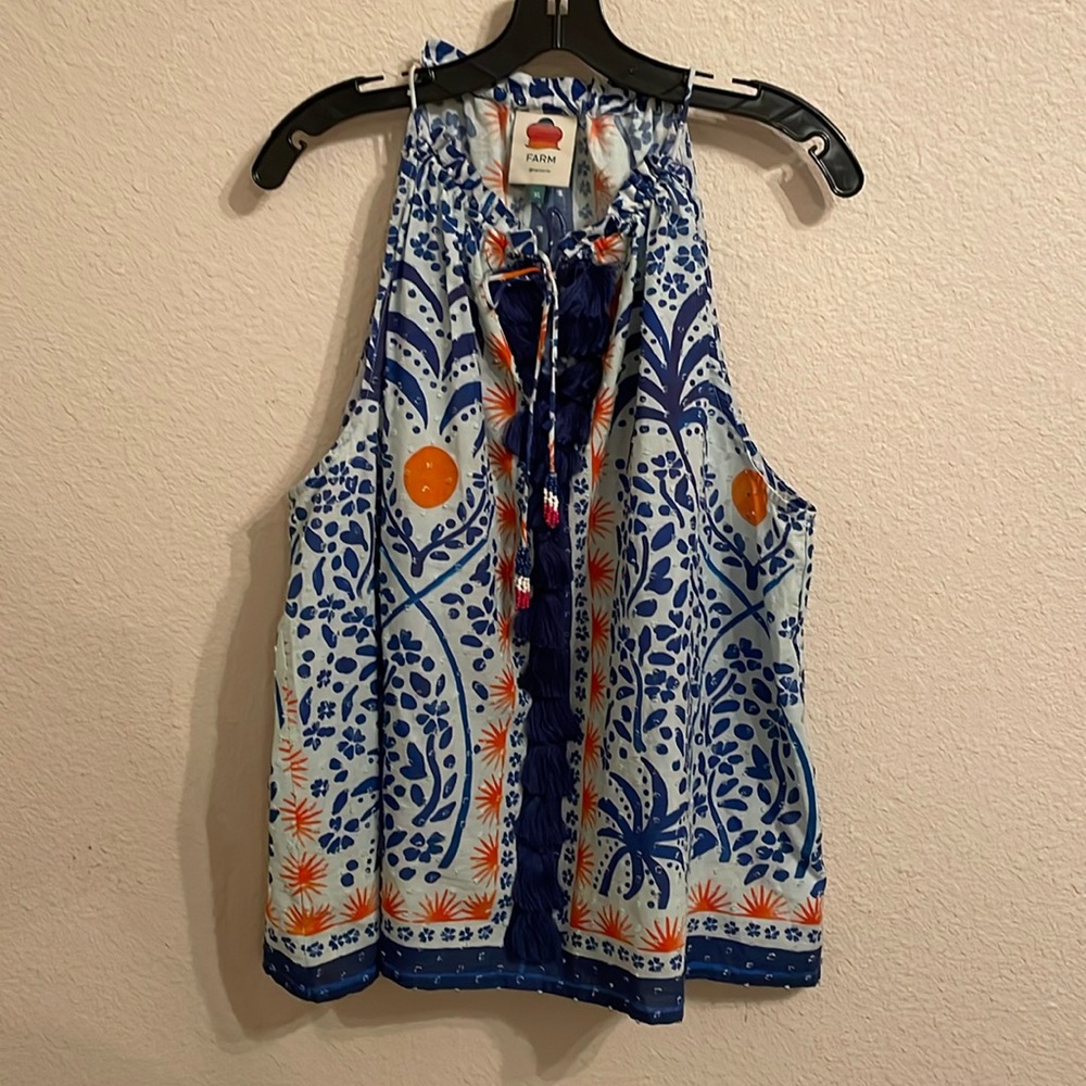 FARM Rio Blouse. A line XL . Excellent New condition